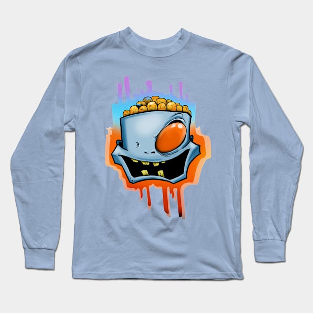 braindead2 Long Sleeve T-Shirt by Sing-Toe-Wrote 